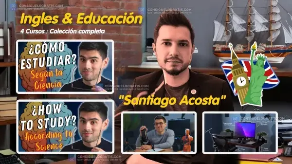 Ingles y Educación: Santiago acosta - Colección completa